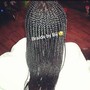 Half up Ponytail Half down Quick weave