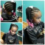 Kids individual braids (no extensions)