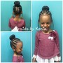 Kids individual braids (no extensions)