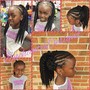 Kids Knotless “Large”Box Braids