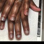 Chrome over 2 Nails