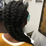 CURLY/ WAVY /Braided CROCHET STYLE