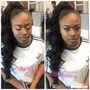 protective style prep with conditioning treatment