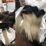 Hair Extensions wash dry