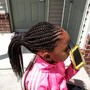 Kid's Braids w/extensions