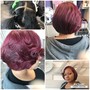 Color Root Touch Up with style