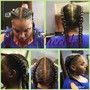 Men braids with wash