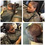 Men braids with wash