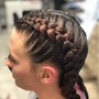 2 Feed-in Braids