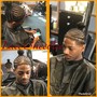 Men braids with wash