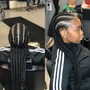 2 goddess braids/2underbraids