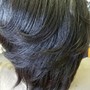 Protein Treatment, Silk Press, Women's Cut