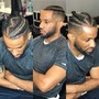 Men’s box braids