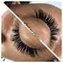 Mink lash clusters