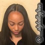 Traditional sew in