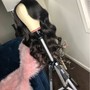 Adding curls on 12”-14” hair