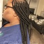 2 feed in braids