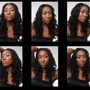 Shampoo, blow dry and braid foundation for sewin/crochet