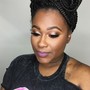 Glitter/Cut crease Makeup Application