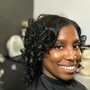 In person consultation for makeup or hair services