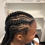 CORNROWS NATURAL HAIR