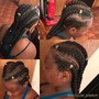 Two feed in braids