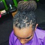 Loc Re-twist with two strand twist style