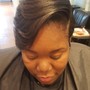 Natural Hair Straightening and MINOR Trim