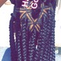 Spider web Box Braids