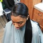 Natural Two Strand Twists Up Do