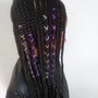 Small knotless braids