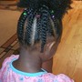 Kids Knotless Braids