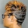 Natural Twist Out/Finger Coil/Rod Set/Roller Set