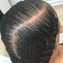 Virgin Relaxer, Shampoo and Style