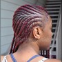 Ghana Braids (feed in)