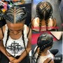 Kid's Cornrow style