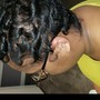 TWIST/NATURAL HAIR (two strand, comb twist)