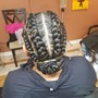 2 layer Cornrows med-large