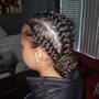 2 layer Cornrows med-large