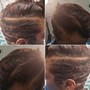 HAIR EXTENSION REMOVAL AND STYLE