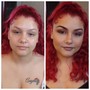 Same day full makeup w/ lashes included