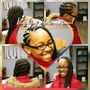 Knotless small box braids