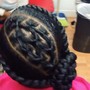 Kid's 2 layer Braids