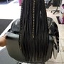 1-2 Bohemian feed in Braids