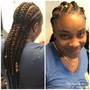 2 feed in braids