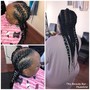 2 feed in braids