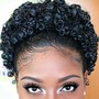 Natural Flexi Rods SLEEK Up-do