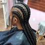 2 Feed In Braids