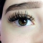 Volume different lash tech fill