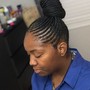 "Lemonade" Side Braids